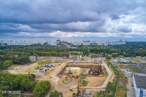Ход строительства ЖК «Вейв» за Сентябрь 2022 г., фото №2