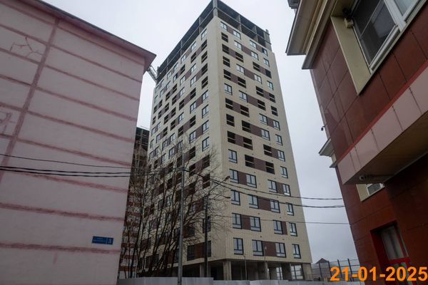 Ход строительства ЖК «Юнино» за Январь 2025 г., фото №5