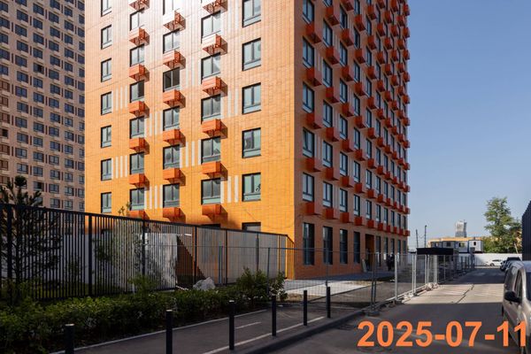 Ход строительства ЖК «Волжский парк» за Июль 2025 г., фото №4