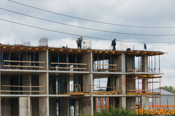 Ход строительства ЖК «Зелёный парк» за Август 2024 г., фото №3