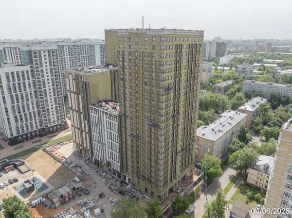 Ход строительства ЖК «Семеновский парк 2» за Июнь 2025 г., фото №2