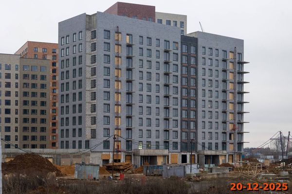 Ход строительства ЖК «Никольские луга» за Декабрь 2025 г., фото №2