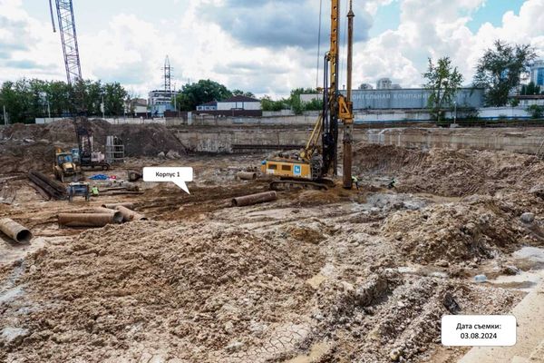 Ход строительства ЖК «НОВА» за Август 2024 г., фото №4