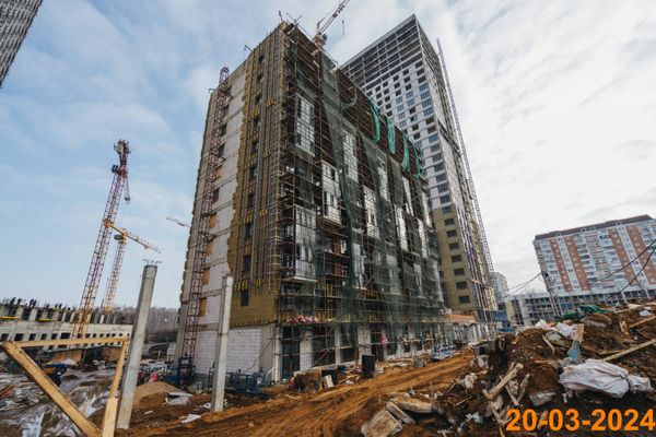 Ход строительства ЖК «Полар» за Март 2024 г., фото №3