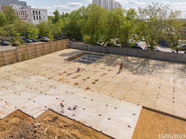 Ход строительства ЖК «Варшавские ворота» за Май 2023 г., фото №4