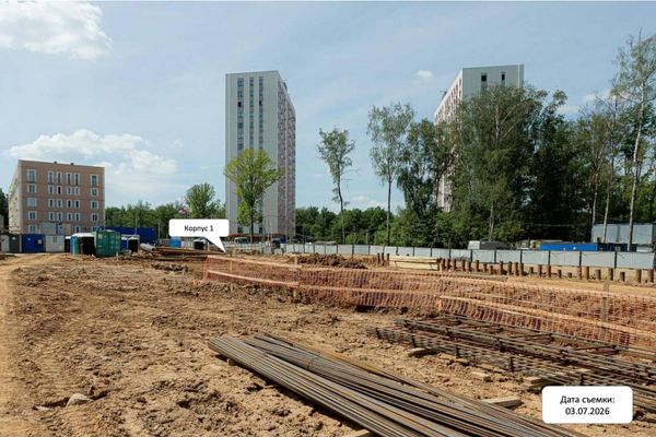 Ход строительства ЖК «Ольховый Квартал» за Июль 2026 г., фото №2