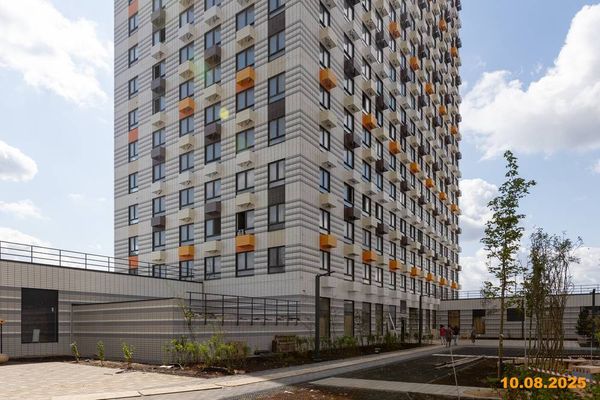 Ход строительства ЖК «Амурский парк» за Август 2025 г., фото №2
