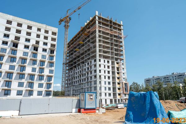 Ход строительства ЖК «Полар» за Июнь 2023 г., фото №4