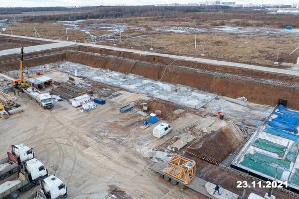 Ход строительства ЖК «Никольские луга» за Ноябрь 2021 г., фото №5