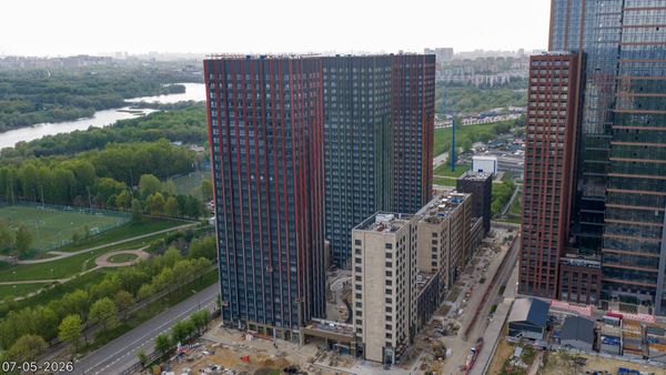 Ход строительства ЖК «Вейв» за Май 2026 г., фото №5