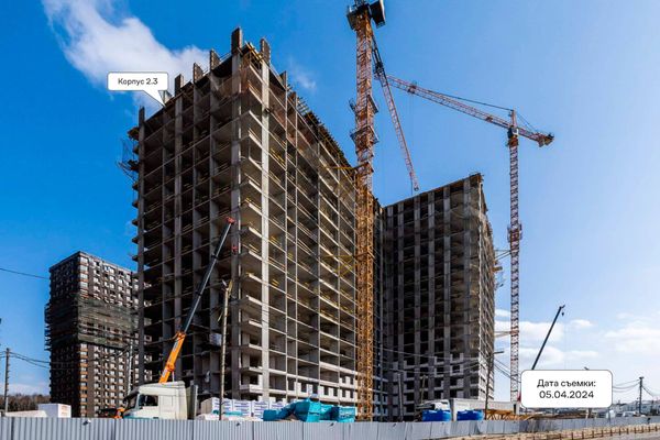 Ход строительства ЖК «Тропарево Парк» за Апрель 2024 г., фото №3