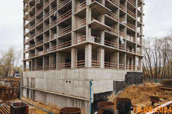 Ход строительства ЖК «Кутузовский квартал» за Апрель 2024 г., фото №2