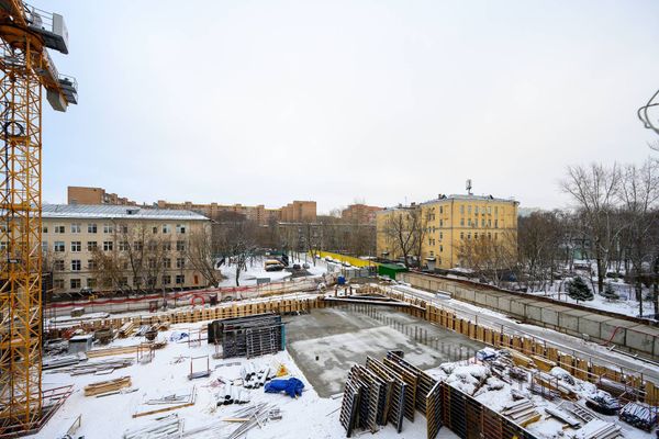 Ход строительства ЖК «ЭвоПарк Сокольники» за Январь 2025 г., фото №3