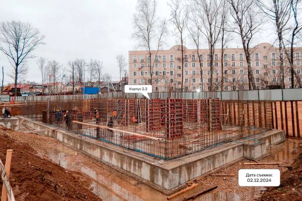 Ход строительства ЖК «Ольховый Квартал» за Декабрь 2024 г., фото №3