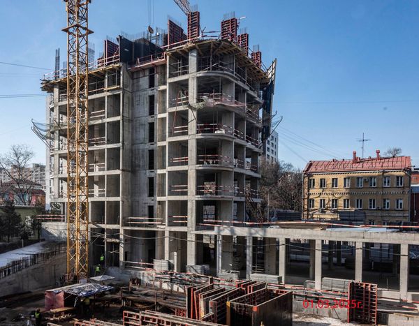 Ход строительства ЖК «Дом 56» за Март 2025 г., фото №3