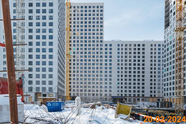 Ход строительства ЖК «Кольская 8» за Февраль 2024 г., фото №3