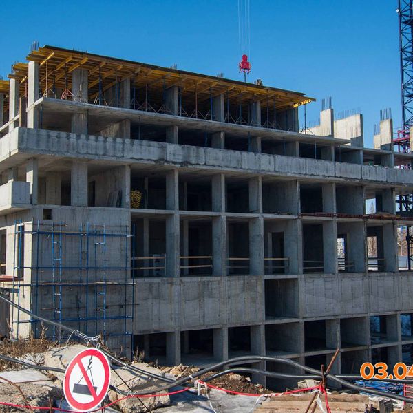 Ход строительства ЖК «Парад Планет» за Апрель 2026 г.