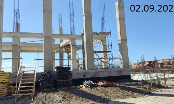 Ход строительства ЖК «Космос Смарт Евпатория отель» за Сентябрь 2026 г.