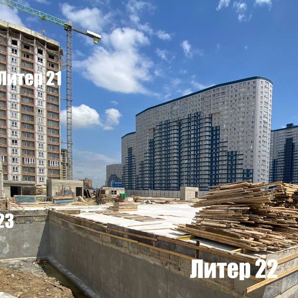 Ход строительства ЖК «Фонтаны» за Май 2026 г.