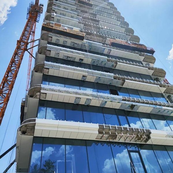Ход строительства ЖК «Берег» за Июнь 2026 г.