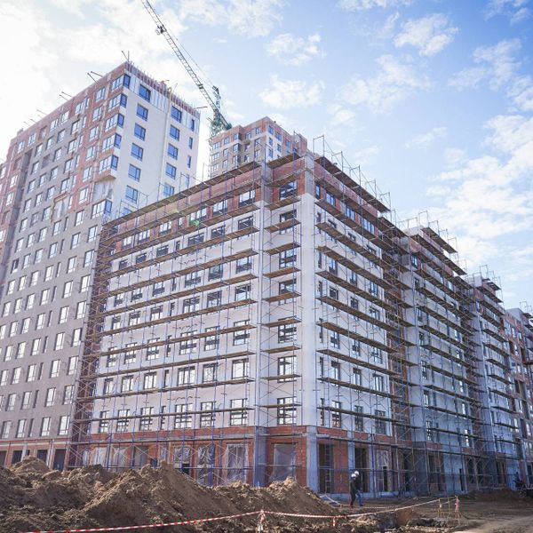 Ход строительства ЖК «Зелёные кварталы» за Март 2026 г.