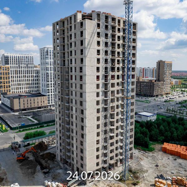 Ход строительства ЖК «Прео» за Июль 2026 г.