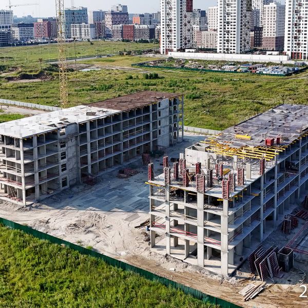 Ход строительства ЖК «Квартал у Леса» за Июль 2026 г.