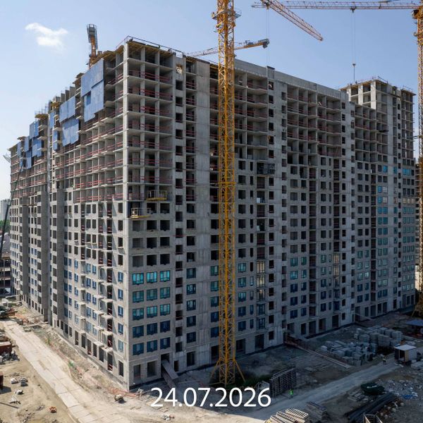 Ход строительства ЖК «Беринг» за Июль 2026 г.
