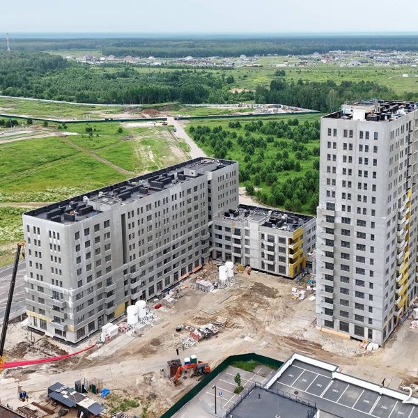 Ход строительства ЖК «Квартал в Комарово Парк» за Июнь 2026 г.