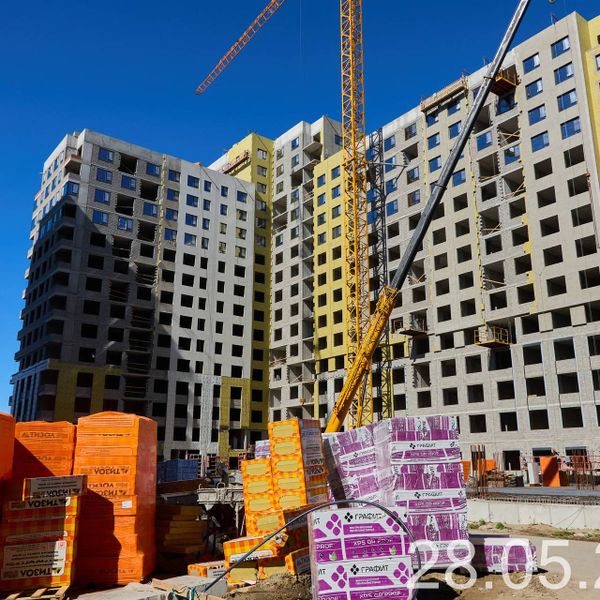 Ход строительства ЖК «Сибирский» за Май 2026 г.
