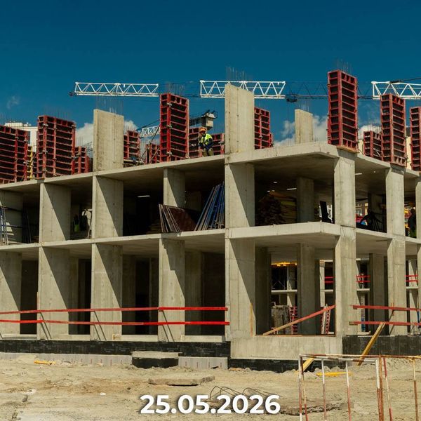 Ход строительства ЖК «Мириады» за Май 2026 г.