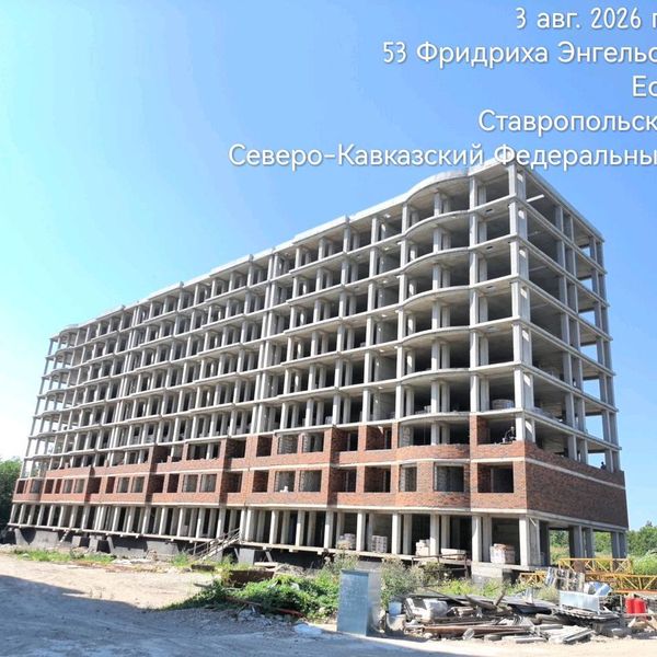 Ход строительства ЖК «Янтарный» за Август 2026 г.