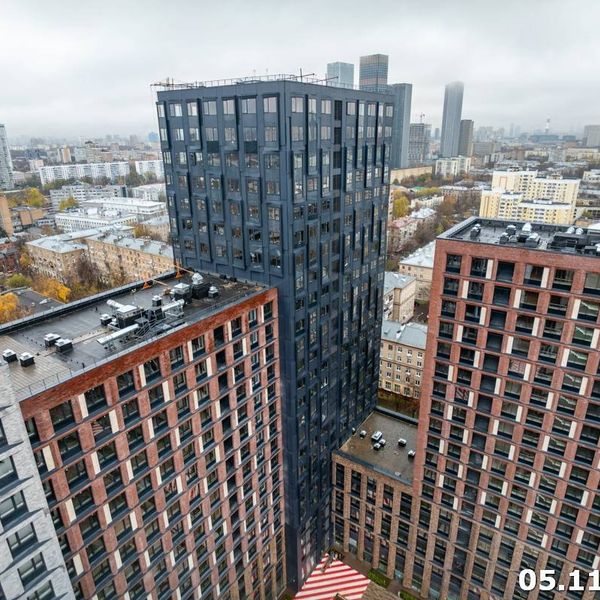 Ход строительства ЖК «Петровский парк II» за Ноябрь 2025 г.