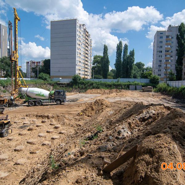 Ход строительства ЖК «Крымский квартал» за Август 2026 г.