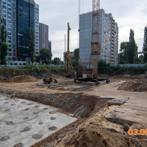 Ход строительства ЖК «Крымский квартал» за Сентябрь 2026 г.