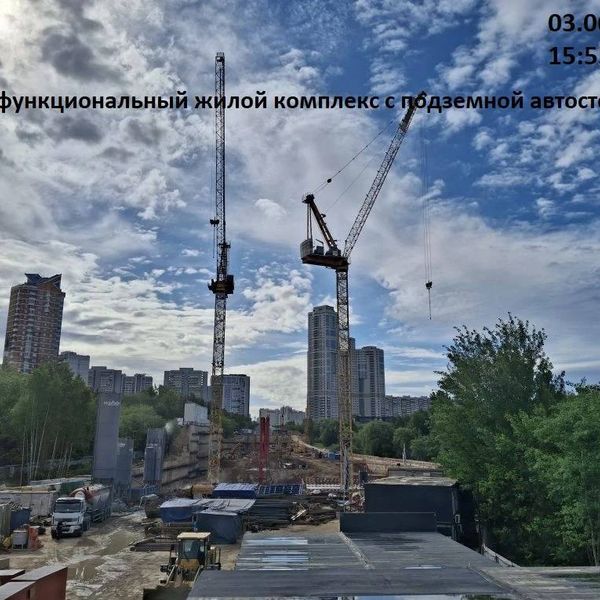 Ход строительства ЖК «Айс Тауэрс» за Июнь 2026 г.