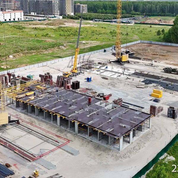 Ход строительства ЖК «Квартал у Леса» за Май 2026 г.