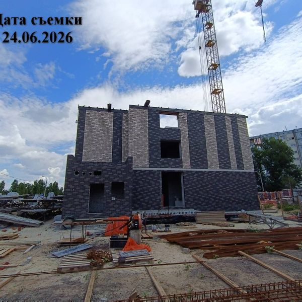 Ход строительства ЖК «Геометрия» за Июнь 2026 г.