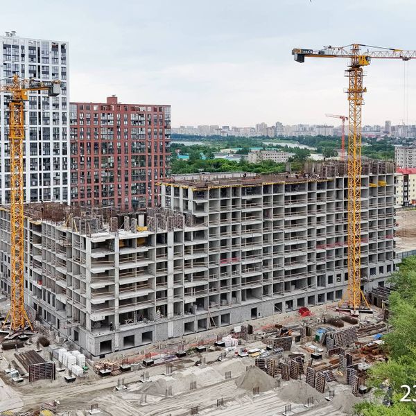 Ход строительства ЖК «Чемпионский» за Июнь 2026 г.