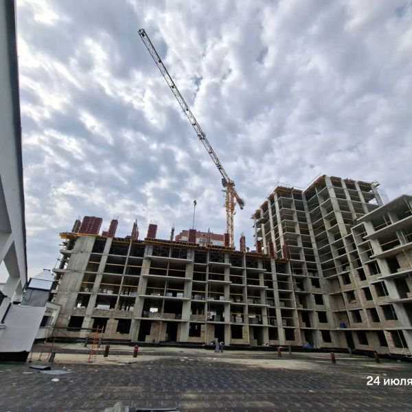 Ход строительства ЖК «Крылья» за Июль 2026 г.
