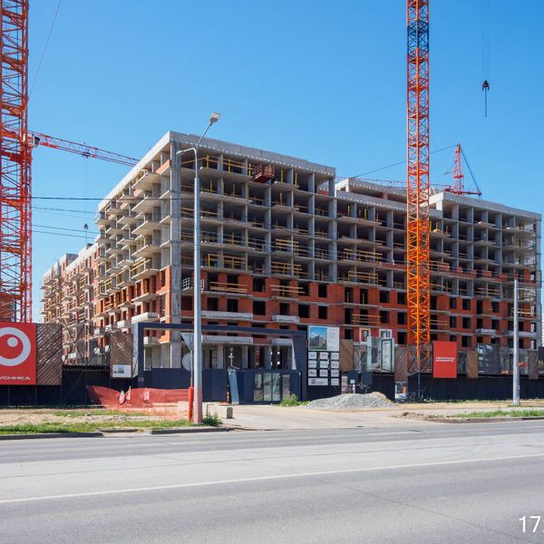 Ход строительства ЖК «Кварталы Драверта» за Июнь 2026 г.