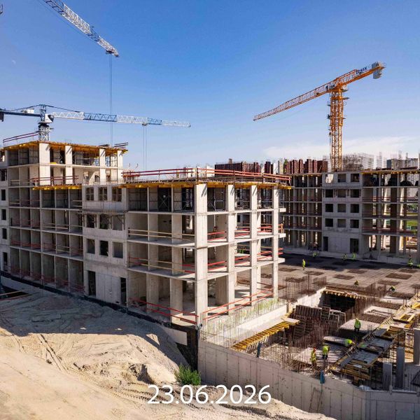 Ход строительства ЖК «Мириады» за Июнь 2026 г.