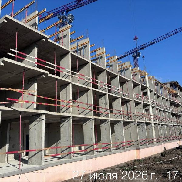 Ход строительства ЖК «Горные высоты» за Июль 2026 г.