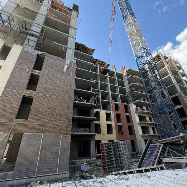 Ход строительства ЖК «Дом на Западном бульваре» за Июнь 2026 г.