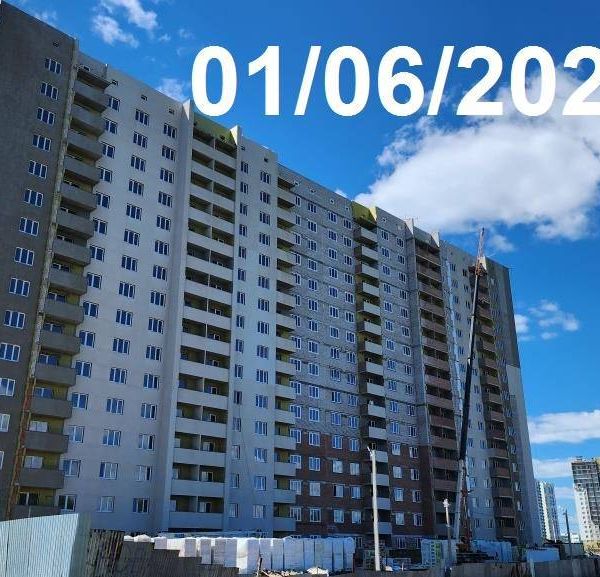 Ход строительства ЖК «Волгарь» за Июнь 2025 г.