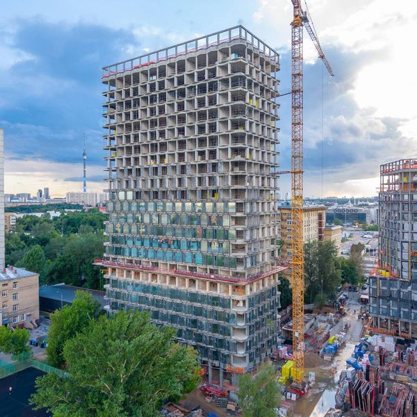 Ход строительства ЖК «Дом премиум-класса МИРА» за Июнь 2026 г.