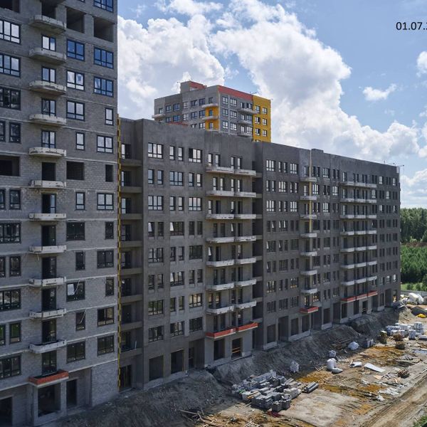 Ход строительства ЖК «Символ» за Июль 2026 г.