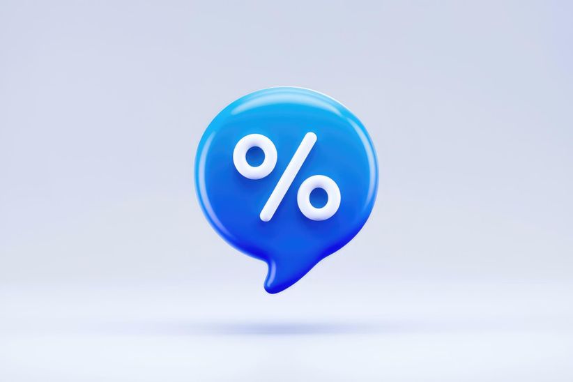 Знак процента в иконке чата, что будет с ключевой ставкой