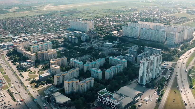 Район ЭНКА в Краснодаре
