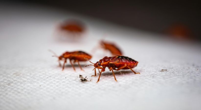 Постельный клоп на матрасе